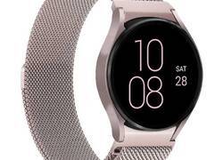 Puro Milanese Magnetic Band – Pasek ze stali nierdzewnej do Samsung Galaxy Watch 4 / Watch 4 Classic (różowe złoto)