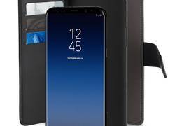 PURO Wallet Detachable - Etui 2w1 Samsung Galaxy S9 (czarny)