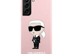 Karl Lagerfeld Silicone NFT Ikonik - Etui Samsung Galaxy S23+ (różowy)