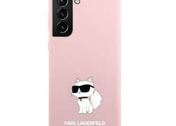 Karl Lagerfeld Silicone NFT Choupette - Etui Samsung Galaxy S23 (różowy)