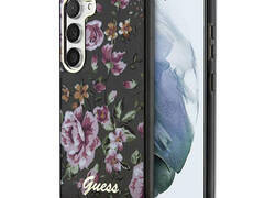 Guess Flower Collection - Etui Samsung Galaxy S23 (czarny)
