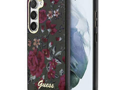 Guess Flower Collection - Etui Samsung Galaxy S23+ (khaki)