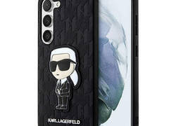 Karl Lagerfeld NFT Saffiano Monogram Ikonik - Etui Samsung Galaxy S23 (czarny)