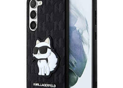 Karl Lagerfeld NFT Saffiano Monogram Choupette - Etui Samsung Galaxy S23+ (czarny)
