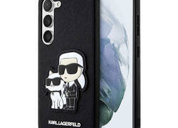 Karl Lagerfeld NFT Saffiano Karl & Choupette - Etui Samsung Galaxy S23 (czarny)