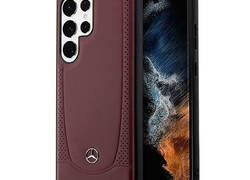 Mercedes Leather Urban Line - Etui Samsung Galaxy S23 Ultra (czerwony)