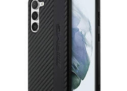 AMG Carbon Stripe & Embossed - Etui Samsung Galaxy S23+ (czarny)