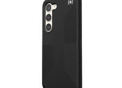 Speck Presidio2 Grip - Antypoślizgowe etui Samsung Galaxy S23 (Black/Black/White)