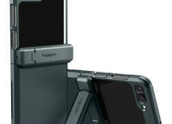 Spigen Tough Armor Pro - Etui do Samsung Galaxy Z Flip 5 (Abyss Green)