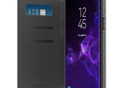 Griffin Survivor Clear Wallet - Pancerne etui z klapką Samsung Galaxy S9 (czarny/przezroczysty)