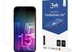 3mk FlexibleGlass Lite - Szkło hybrydowe do iPhone 15 Pro
