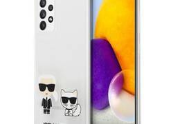 Karl Lagerfeld Ikonik & Choupette - Etui Samsung Galaxy A52 / A52S (przezroczysty)
