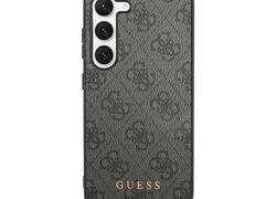 Guess 4G Metal Gold Logo - Etui Samsung Galaxy S24 Ultra(czarny)