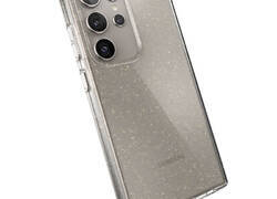 Speck Presidio Lux Glitter - Etui Samsung Galaxy S24 Ultra (Clear / Gold Glitter)