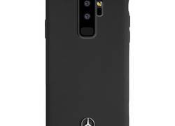 Mercedes Silicone Line - Etui Samsung Galaxy S9+ (czarny)