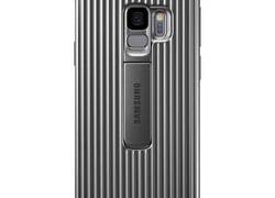 Samsung Protective Standing Cover - Etui Samsung Galaxy S9 z podstawkš (srebrny)