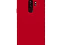 PURO ICON Cover - Etui Samsung Galaxy S9+ (czerwony) Limited edition