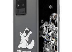 Karl Lagerfeld Choupette Fun Sunglasses - Etui Samsung Galaxy S20 Ultra (przezroczysty)