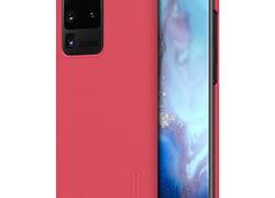 Nillkin Super Frosted Shield - Etui Samsung Galaxy S20 Ultra (Bright Red)