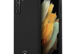 Mercedes Silicone Line - Etui Samsung Galaxy S21 (czarny)