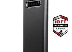 X-Doria Defense Lux - Etui aluminiowe Samsung Galaxy S10 (Drop test 3m) (Black Leather)