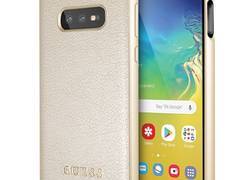 Guess Iridescent - Etui Samsung Galaxy S10e (złoty)