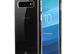 Crong Hybrid Protect Cover - Etui Samsung Galaxy S10 (przezroczysty)