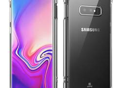 Crong Hybrid Protect Cover - Etui Samsung Galaxy S10e (przezroczysty)