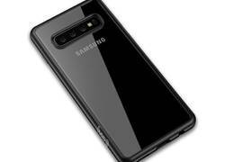 Crong Clear Cover - Etui Samsung Galaxy S10 (czarny)