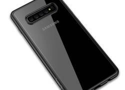Crong Clear Cover - Etui Samsung Galaxy S10+ (czarny)