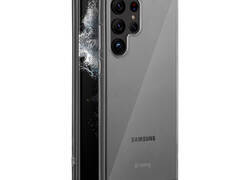 Crong Crystal Slim Cover - Etui Samsung Galaxy S22 Ultra (przezroczysty)