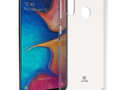 Crong Crystal Slim Cover - Etui Samsung Galaxy A20e (przezroczysty)