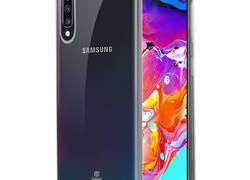 Crong Crystal Slim Cover - Etui Samsung Galaxy A70 (przezroczysty)