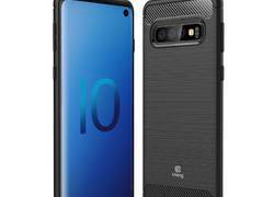 Crong Soft Armour Cover - Etui Samsung Galaxy S10 (czarny)