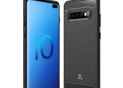 Crong Soft Armour Cover - Etui Samsung Galaxy S10+ (czarny)