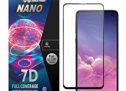 Crong 7D Nano Flexible Glass - Szkło hybrydowe 9H na cały ekran Samsung Galaxy S10e