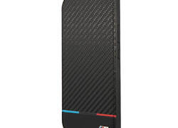 BMW Booktype M Collection Triangles - Etui Samsung Galaxy S22+ (czarny)