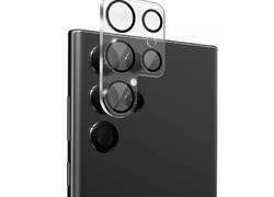 Crong Lens Shield - Szkło na aparat i obiektyw Samsung Galaxy S23 Ultra