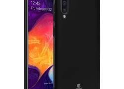 Crong Smooth Skin - Etui Samsung Galaxy A50 / A50s (czarny)