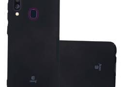 Crong Smooth Skin - Etui Samsung Galaxy A40 (czarny)