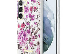 Guess Flower Collection - Etui Samsung Galaxy S23+ (biały)