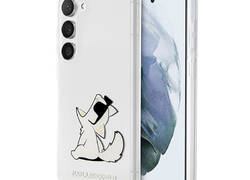 Karl Lagerfeld Choupette Fun - Etui Samsung Galaxy S23+ (przezroczysty)