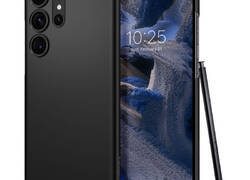 Spigen Airskin - Etui do Samsung Galaxy S23 Ultra (Czarny)