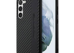AMG Carbon Stripe & Embossed - Etui Samsung Galaxy S23 (czarny)