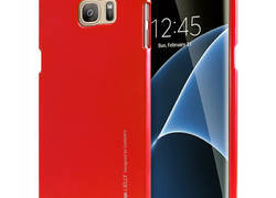 Mercury I-Jelly - Etui Samsung Galaxy S7 Edge (czerwony)