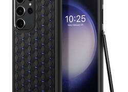 Spigen Cryo Armor - Etui do Samsung Galaxy S23 Ultra (Matte Black)