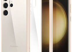 Spigen Ultra Hybrid - Etui do Samsung Galaxy S23 Ultra (Sand Beige)