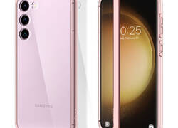 Spigen Ultra Hybrid - Etui do Samsung Galaxy S23 (Rose Crystal)