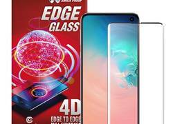 Crong Edge Glass 4D Full Glue - Szkło hartowane na cały ekran Samsung Galaxy S10