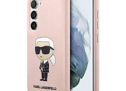 Karl Lagerfeld Silicone NFT Ikonik - Etui Samsung Galaxy S23 (różowy)